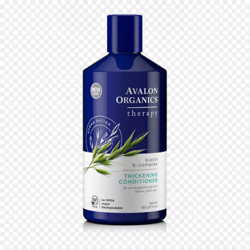 阿瓦隆有机物生物素b复合浓缩洗发水治疗阿瓦隆有机茶树薄荷洗发水有机生物素b复合浓缩护发素-洗发水