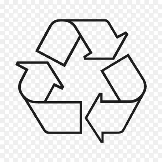 回收符号回收箱玻璃垃圾桶和废纸篮回肠口的清除