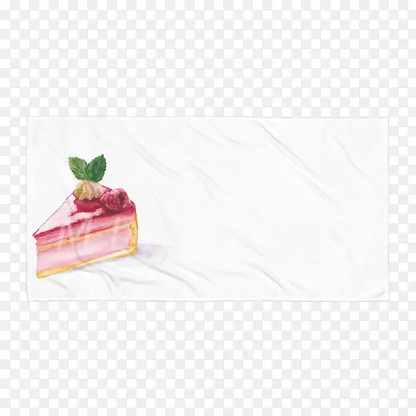 水彩画纸巾蛋糕