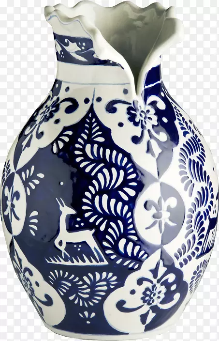 花瓶陶瓷Uriarte Talavera Contemoránea Talavera陶器-Talavera瓷砖