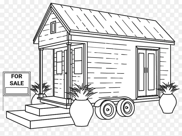 家庭小房子移动建筑室内设计服务.街区岛屿房屋