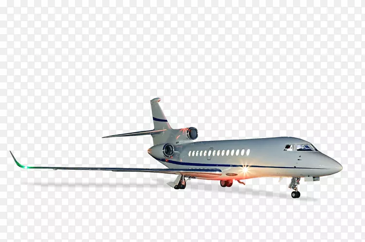 窄体飞机发动机航空航天工程模型飞机猎鹰7x