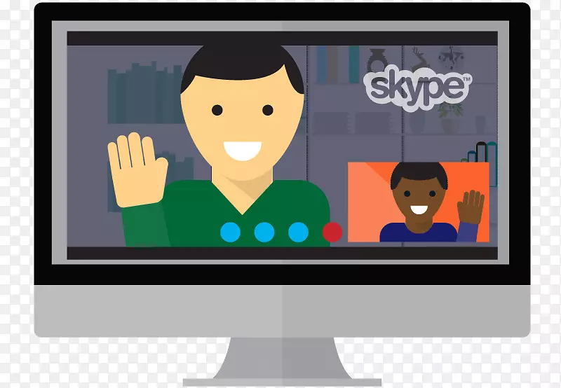 狗卫士：你的指南，一个快乐的，行为良好的狗网络skype语音通过ip电脑显示器-远程关系skype。
