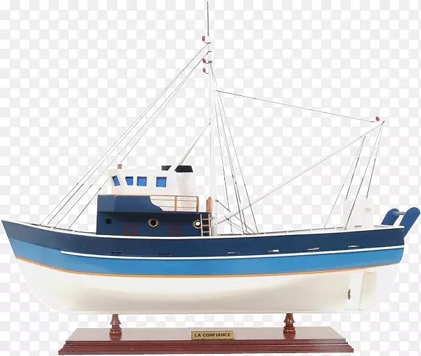 渔船模型船手工艺模型帆船