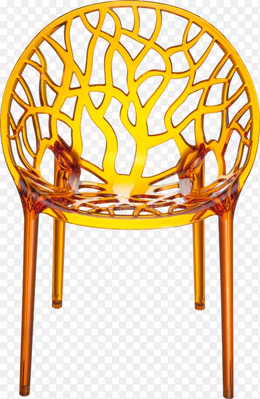 椅子アームチェア家具塑料链子长铋晶体