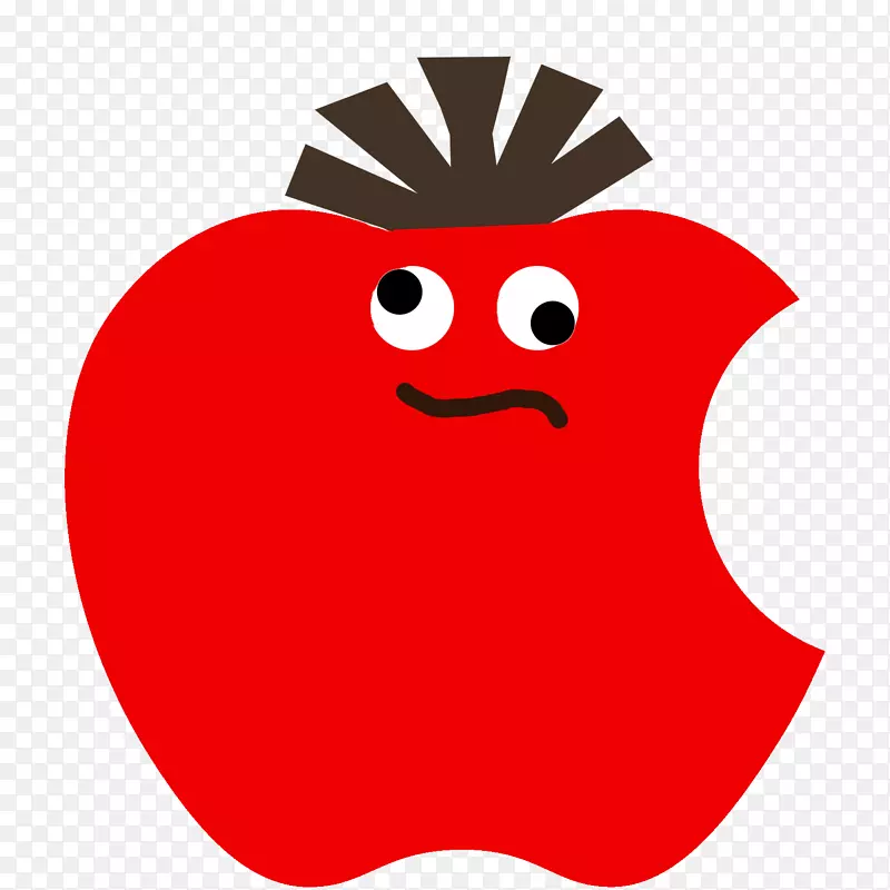 红色洛可可剪贴画Patapon电脑图标-苹果