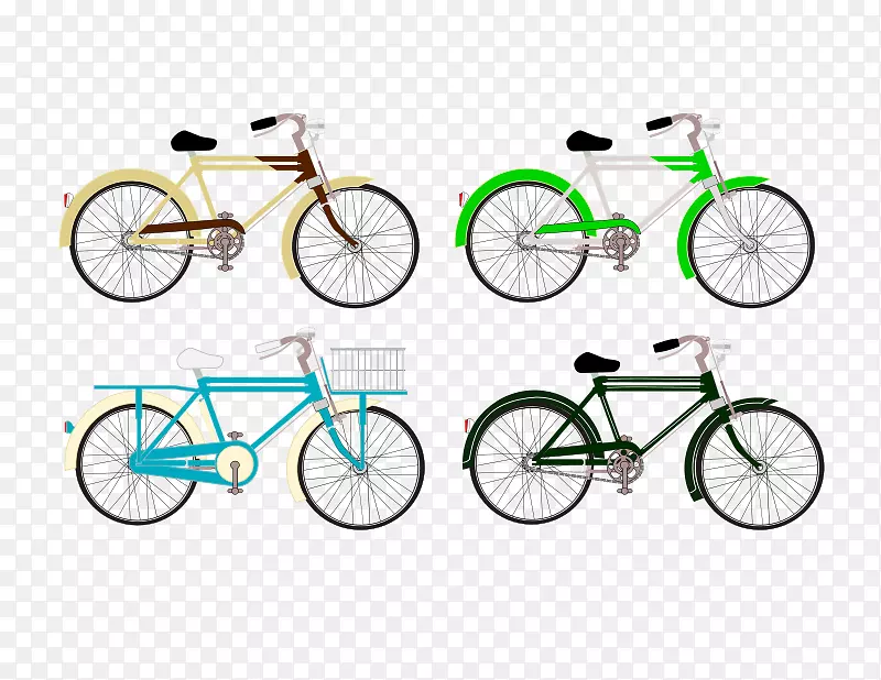 自行车车轮，自行车架，道路自行车，赛车，混合自行车-自行车