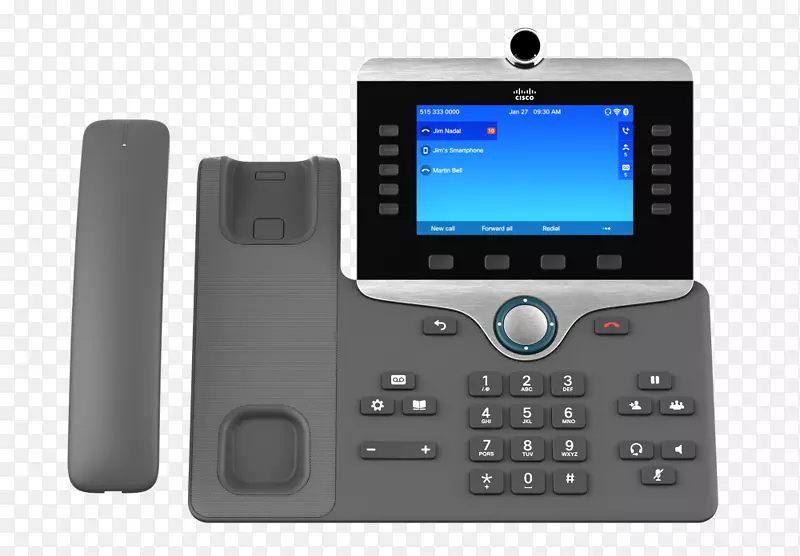 电话思科8845 VoIP电话思科系统IP语音-思科电话剪影