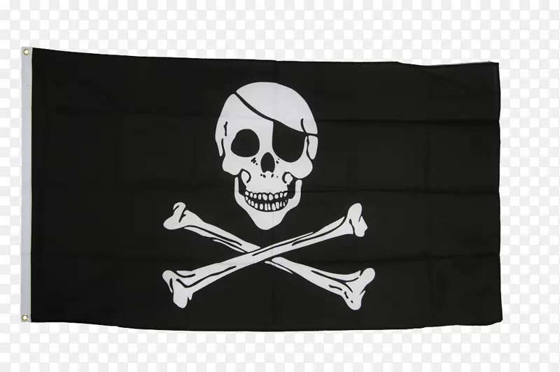 欢乐罗杰头骨和十字骨海盗旗海盗