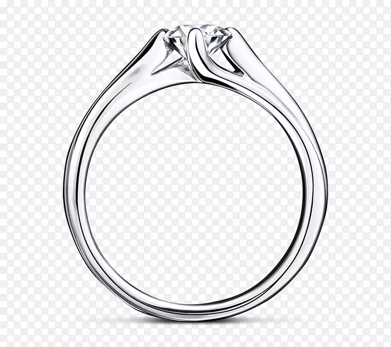 结婚戒指钻石订婚戒指