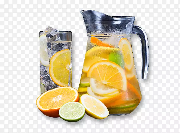 柠檬水柠檬酸橙饮料碳酸水不含酒精