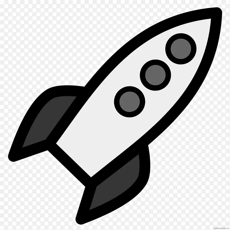 图形剪辑艺术火箭飞船动画.火箭
