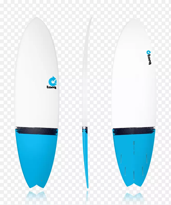 托尔克冲浪板-托尔克鱼冲浪板-白+蓝尾冲浪计划-长板托尔克-白+蓝尾巴/BLEU白色产品-环氧冲浪板夏威夷