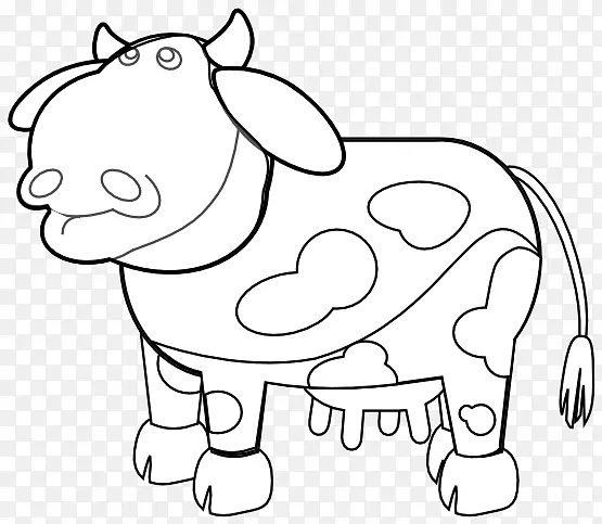 格恩西岛牛，肉牛，荷斯坦牛，弗里西亚牛，安格斯牛，高地牛，装饰黑白牛脸