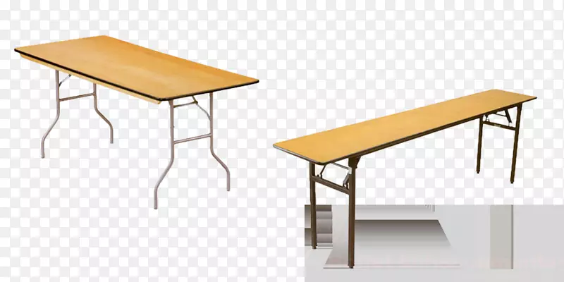 折叠桌，自助餐，长方形厨房-单张胶合板桌
