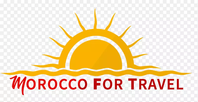 LOGO品牌剪贴画字体线-摩洛哥沙滩徒步旅行