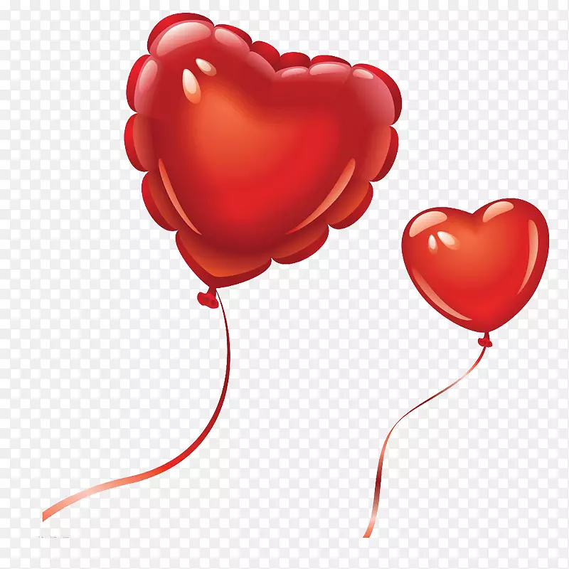 png图片剪辑艺术玩具气球心脏装饰气球