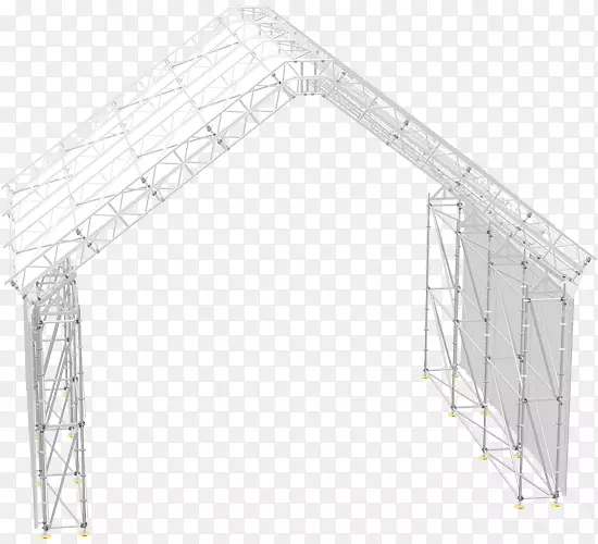 角形结构线屋盖产品设计.陡斜屋面