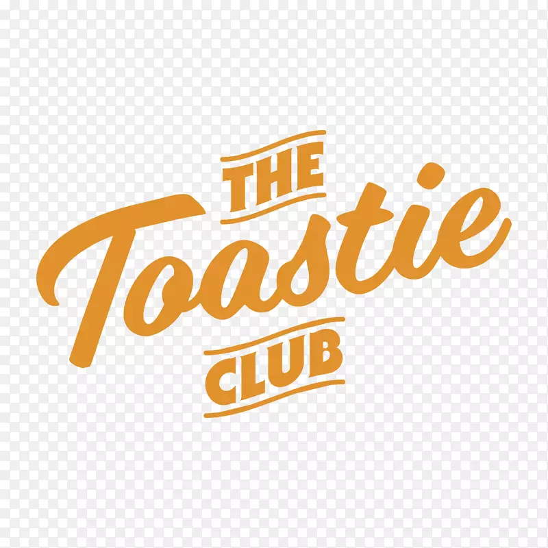 标志品牌产品字体融化三明治早餐俱乐部标志