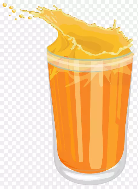 橙汁剪辑艺术苹果汁鸡尾酒-果汁