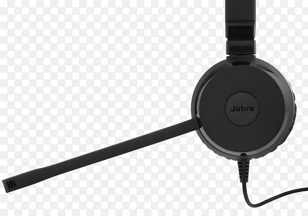 耳机立体声jabra进化出30 ii ms立体声jabra进化出20 uc立体声jabra耳机用于办公电话。