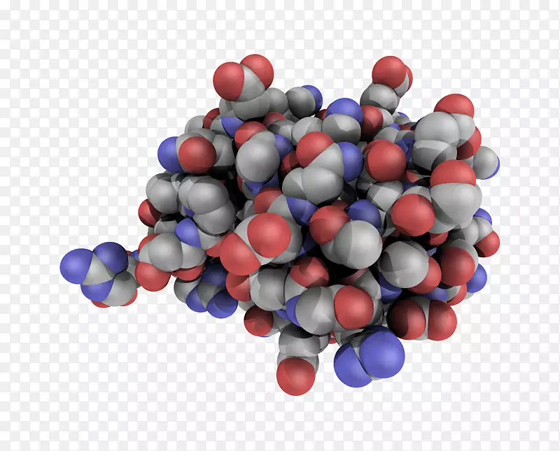泛素蛋白vonHippel-Lindau病proteína Reguladora空间填充模型-lsd分子角线