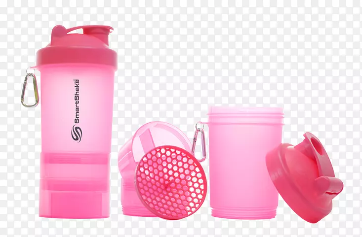 鸡尾酒奶瓶、水瓶、粉红健美补充剂-单位维生素e胶囊