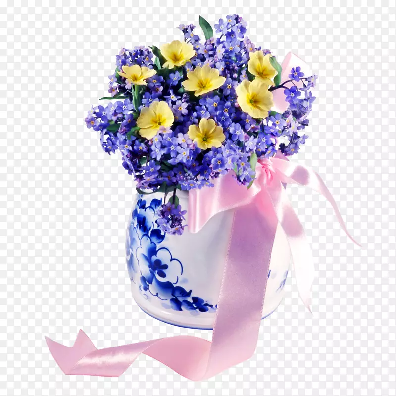 花束花瓶png图片剪贴画.花