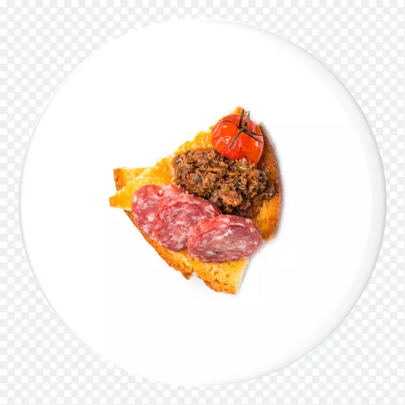地中海菜食谱，食物，肉食，网络-番茄布吕切塔沙拉
