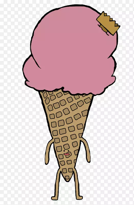 绘画插图设计冰淇淋图片