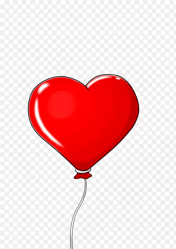 数字艺术气球心脏图形.心形听诊器黑色