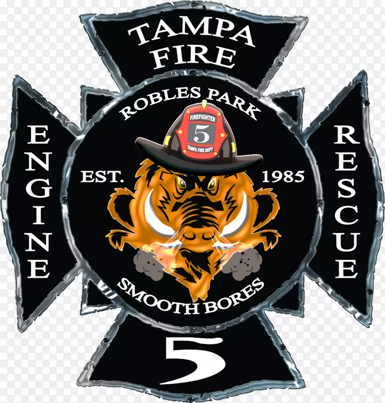 坦帕消防局#1坦帕消防局标志消防处-最好的朋友帽衫定制