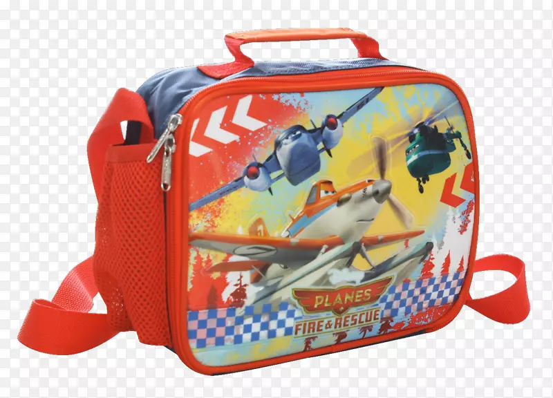 沃尔特迪斯尼公司的手提包飞机找到了尼莫背包绝缘的午餐手提包。
