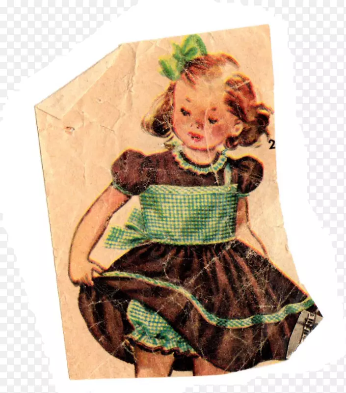 1940年服装式样-老式连衣裙