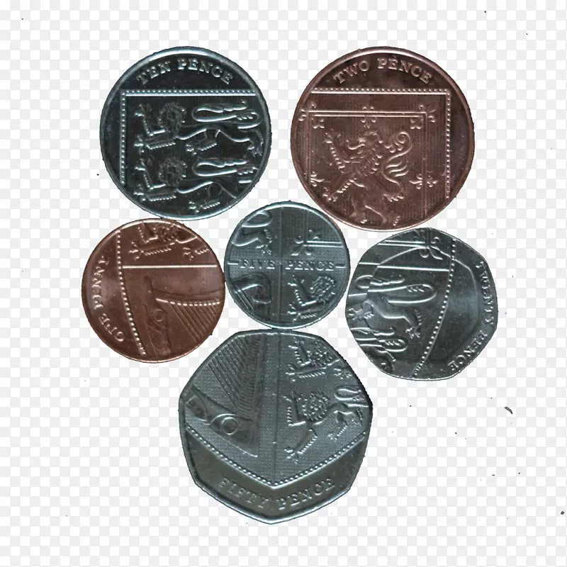 英国硬币英镑硬币银币英国硬币盾牌