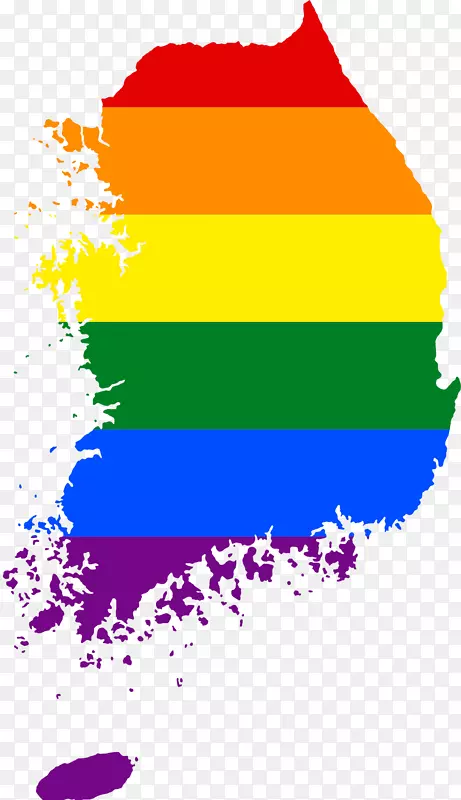 首尔可伸缩图形摄影图像-悲伤的lgbt标志