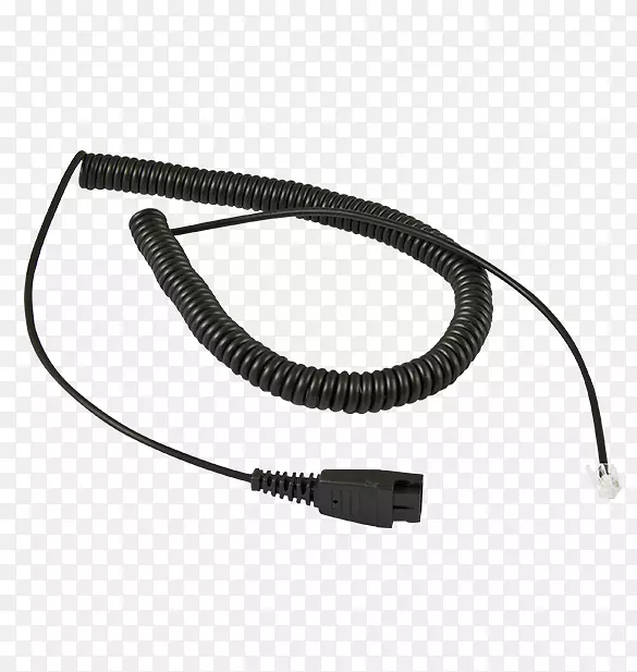 电缆rj 9 Jabra-耳机电缆-快速断开与迷你电话3.5毫米电话-思科usb耳机适配器