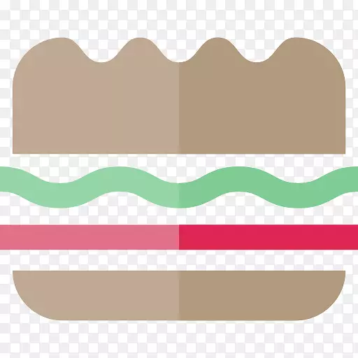 汉堡包芝士汉堡烤面包可伸缩图形餐烤面包