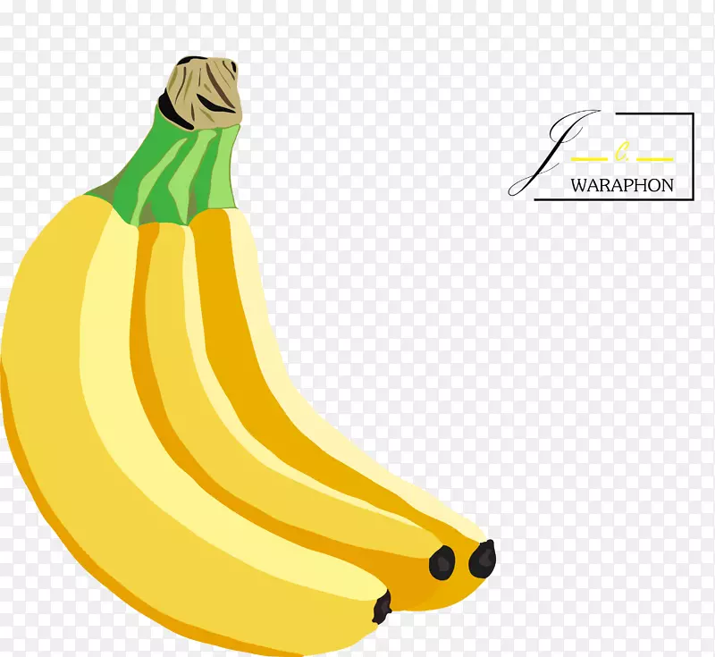 香蕉卡通片插画-香蕉