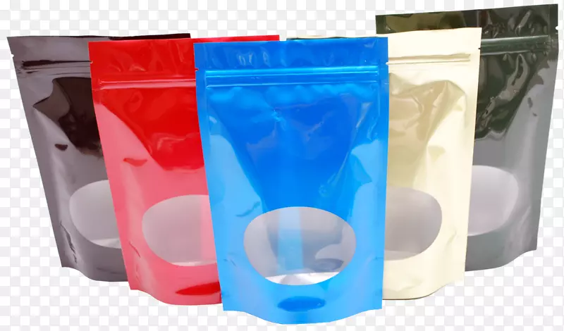 塑料袋产品包装和标签可再密封包装-无背包拉链