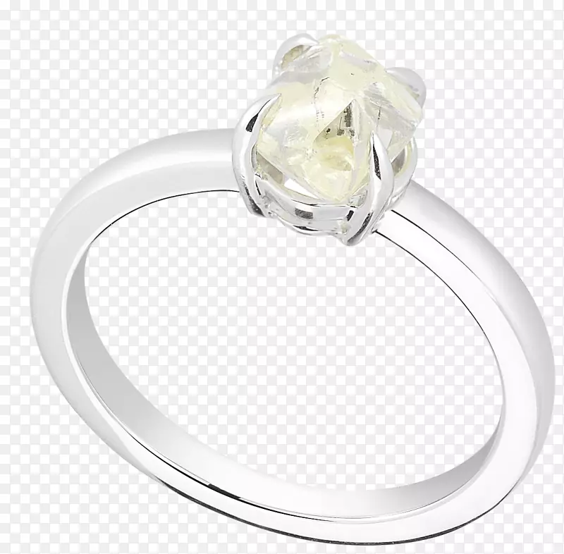 结婚戒指银首饰生钻石