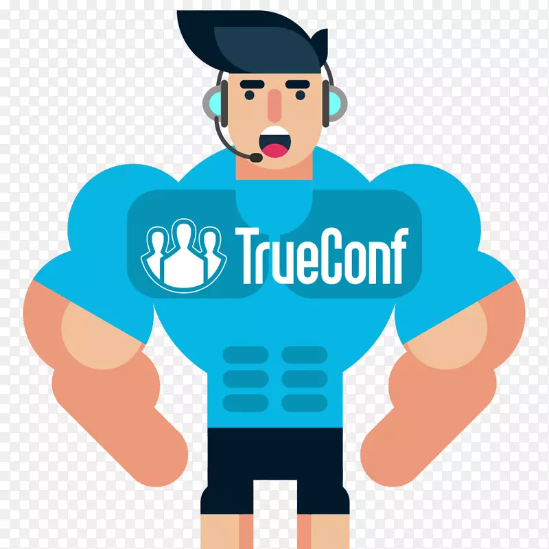 TrueConf服务器bideokonferentzia多点控制单元会议-hp技术支持