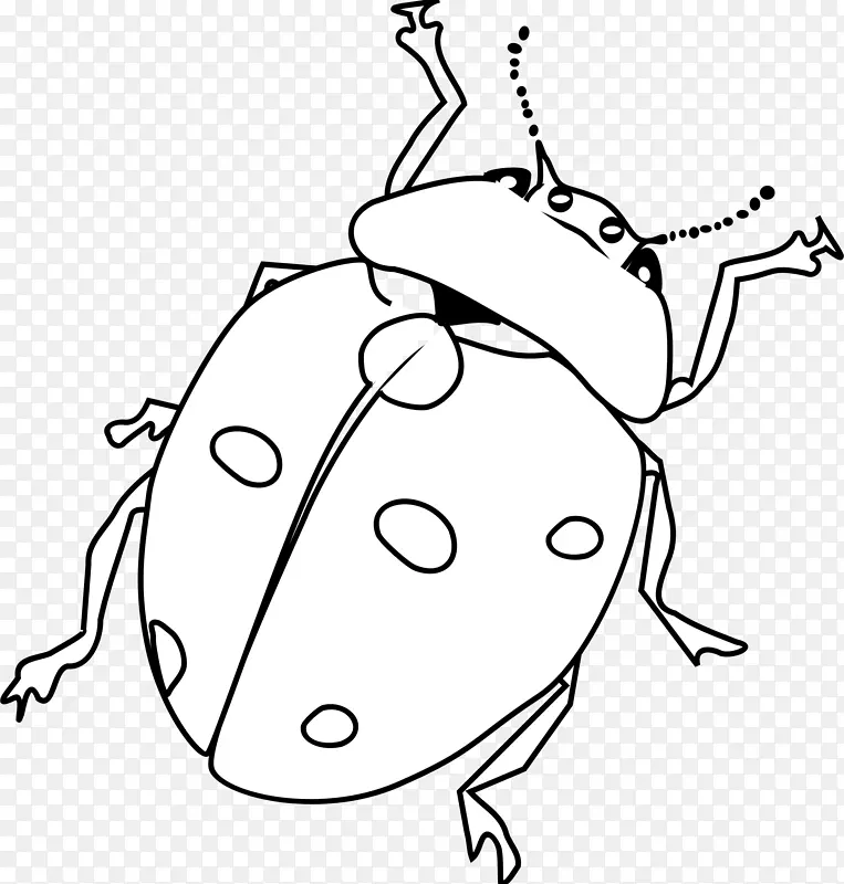 剪贴画图像图形瓢虫甲虫-瓢虫一岁生日蛋糕