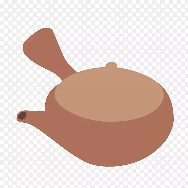 剪贴画插图产品设计茶壶