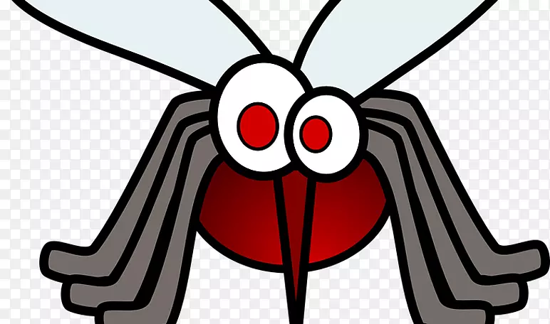 蚊帐和昆虫屏风，剪贴画图形，蚊帐和昆虫屏幕.超级墨卡多