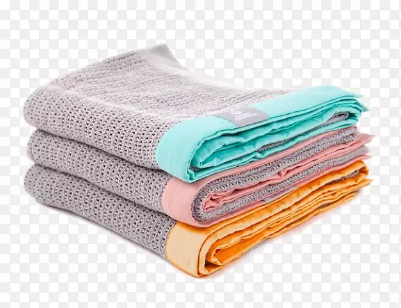 婴儿床上用品蜂窝式毛毯，妈妈设计婴儿毛毯，灰色，婴儿床/婴儿床尺寸，妈妈设计细胞毛毯灰色和橙色-豪华棉毯