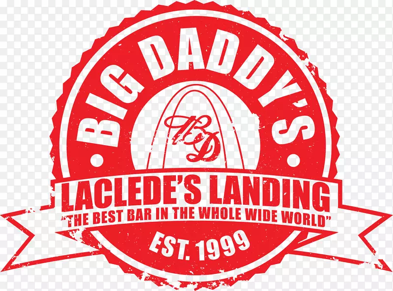 拉克莱德的着陆邻里协会，在苏拉德的大爸爸酒吧-#1露台和派对地点，大爸爸在登陆标志上