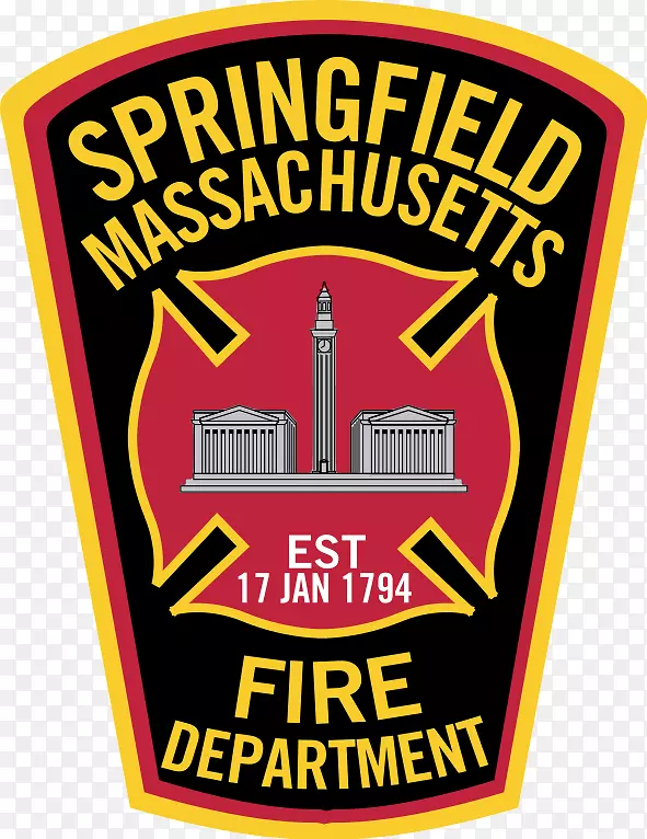 斯普林菲尔德消防处初级消防队员-消防处标志