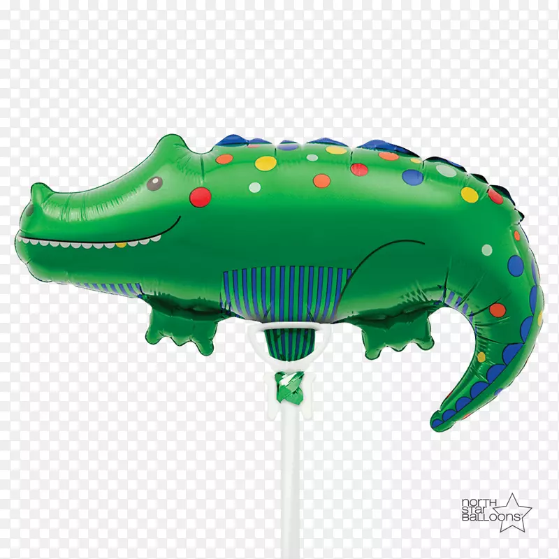 鳄鱼翼气球充气派对-鳄鱼