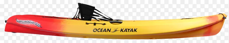 海洋皮划艇扰流器11坐式独木舟钓鱼独木舟划沙滩钓竿